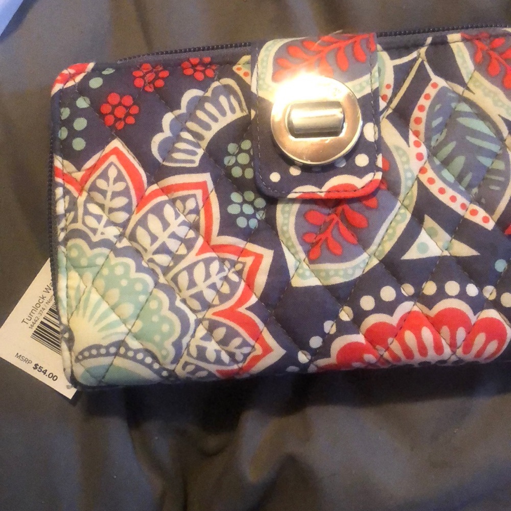 Vera Bradley Turnlock Wallet